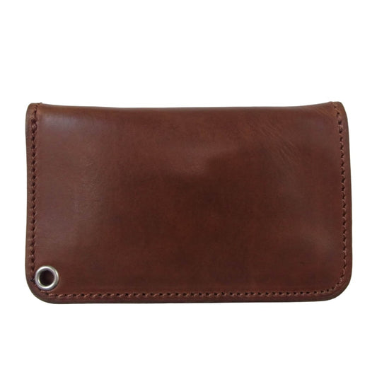 LARRY SMITH ラリースミス truckers wallet レザー トラッカーズ ウォレット ブラウン系【中古】