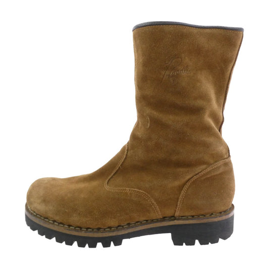 Needles ニードルス SIDE ZIP SUEDE BOOTS スウェード サイドジップ ブーツ ブラウン系 41【中古】