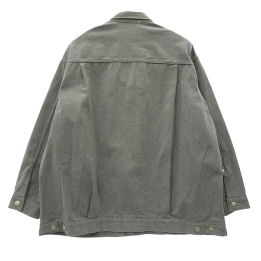 GRAPHPAPER グラフペーパー 24ss GU241-30214B Colorfast Denim Jacket カラーファスト デニム ジャケット グレー系 2【中古】