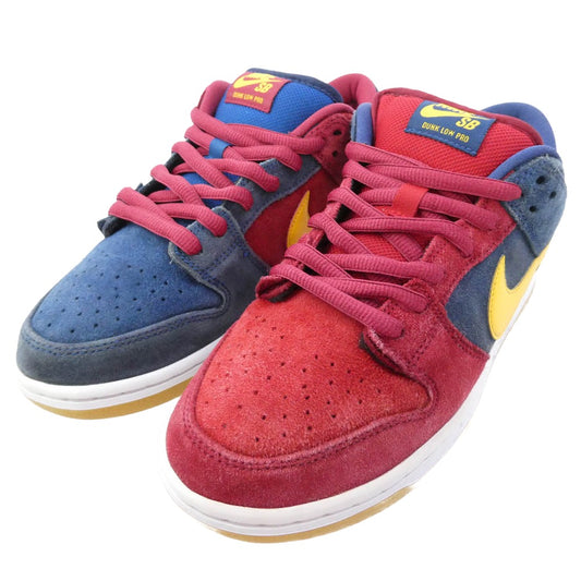 NIKE ナイキ DJ0606-400 SB Dunk Low Barcelona ダンク ロー バルセロナ スウェード スニーカー マルチカラー系 26.5cm【中古】