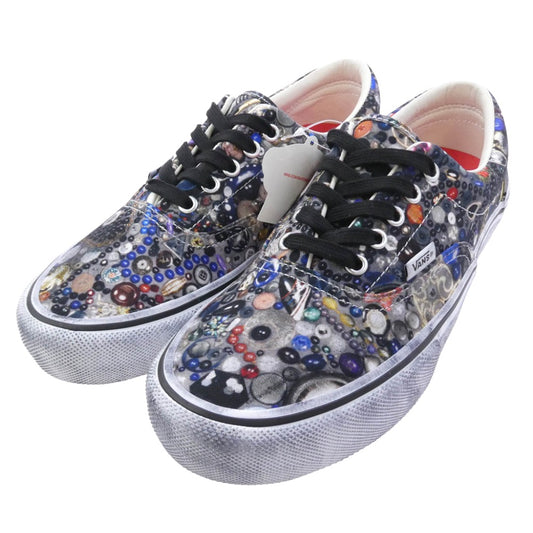 Supreme シュプリーム 26SS VN00110ABLU × Mike Kelley × Vans Skate Era マイク・ケリー バンズ スケート エラ ローカット スニーカー グレー系 26.5cm【極上美品】【中古】