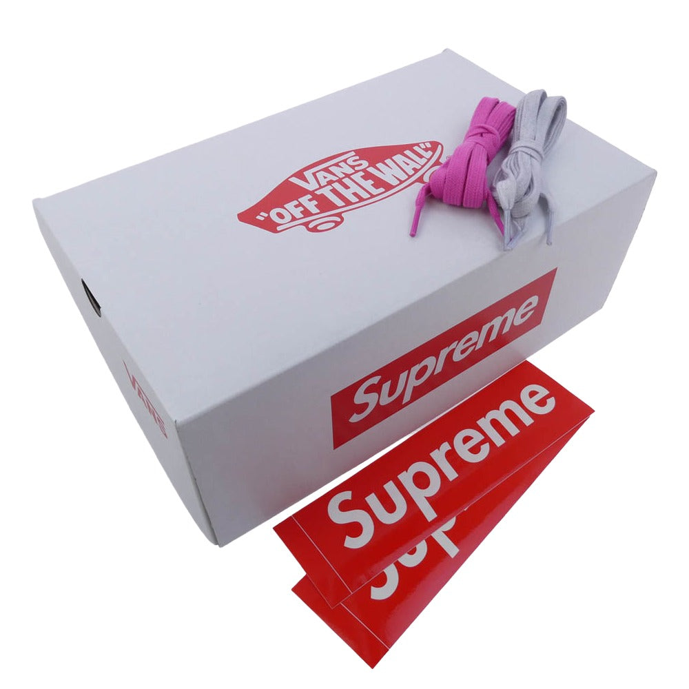 Supreme シュプリーム VANS バンズ 26SS VN00110ABLU × Mike Kelley × Vans Skate Era マイク・ケリー バンズ スケート エラ ローカット スニーカー グレー系 26.5cm【極上美品】【中古】