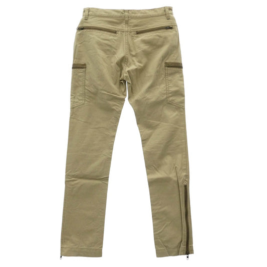 HYSTERIC GLAMOUR ヒステリックグラマー 3AP-3602 Hysterics ヒステリックス ジップデザイン チノパンツ ベージュ系 S【中古】