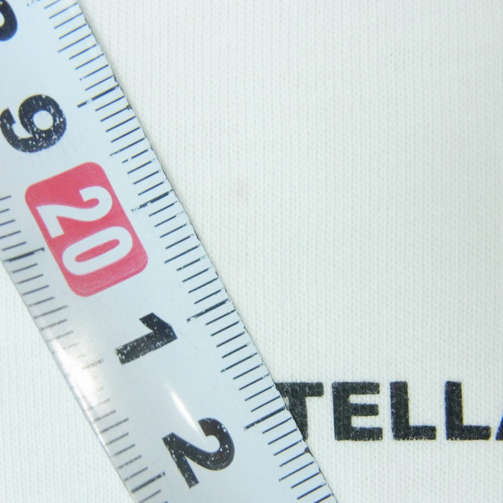 Stella McCartney ステラマッカートニー 2001. フロントプリント 半袖 Tシャツ ポルトガル製 ホワイト系 42【中古】