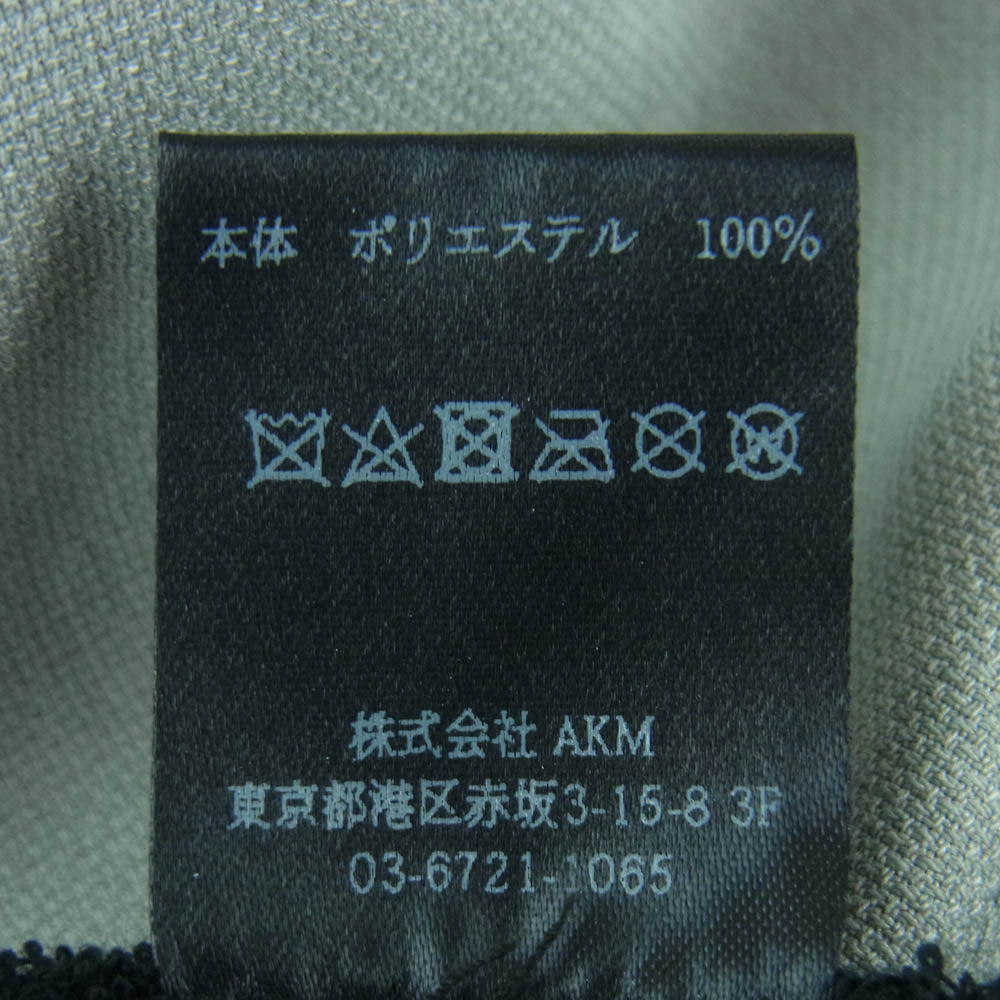 1piu1uguale3 ウノピュウノウグァーレトレ CRG192 POE340 113 GOLF ロゴ刺繍 パネル キャップ 帽子 ライトグレー系 F【中古】