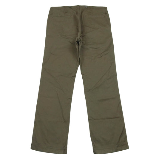 VISVIM ビズビム CHINO PANTS サスペンダーボタン付き 5ポケット ボタンフライ パンツ カーキ系 グレイッシュカーキ系 M【中古】
