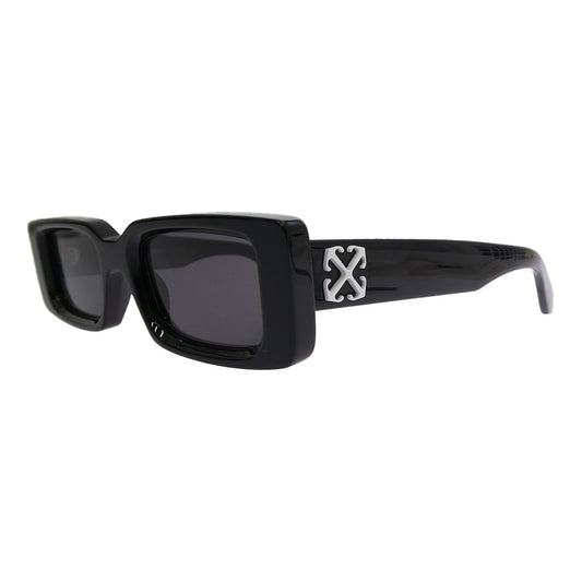 OFF-WHITE オフホワイト OER1127 1007 ARTHUR スクエア フレーム サングラス アイウェア ブラック系【中古】