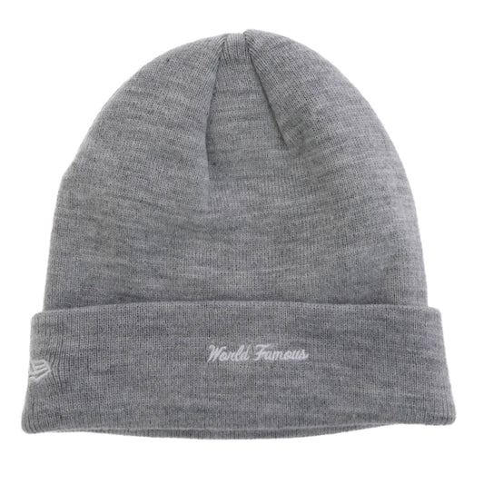 Supreme シュプリーム Cross Box Logo Beanie クロスボックスロゴ ビーニー ニット帽 グレー系【中古】