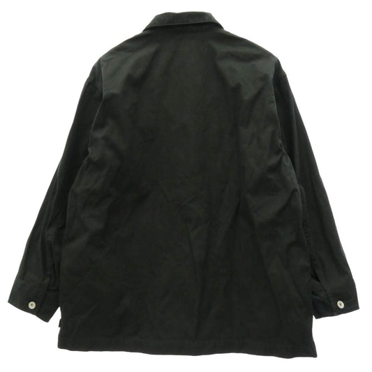 NEIGHBORHOOD ネイバーフッド 25SS 251AQNH-JKM02 BW.SHORT COAT BLACK & WHITE シリーズ ワーク コート ブラック系 L【中古】