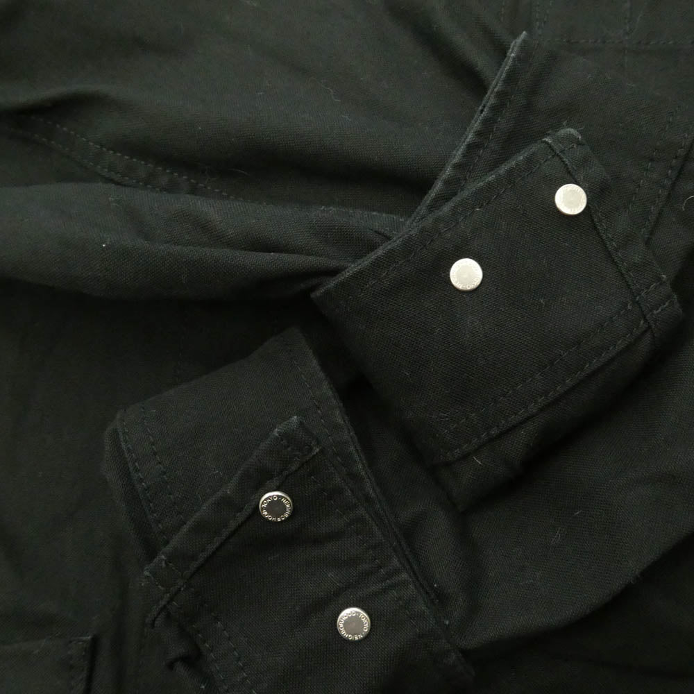 NEIGHBORHOOD ネイバーフッド 25SS 251AQNH-JKM02 BW.SHORT COAT BLACK & WHITE シリーズ ワーク コート ブラック系 L【中古】