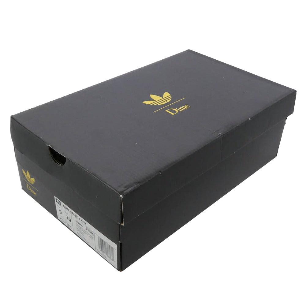 adidas アディダス IH2946 × Dime ダイム Gazelle ADV Core Black Silver Metallic Carbon ガゼル ADV コアブラック シルバーメタリック カーボン スニーカー ブラック系 27cm【新古品】【未使用】【中古】