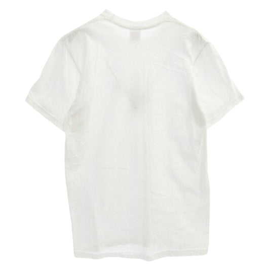 Supreme シュプリーム 21AW Rocker Tee ロッカー プリント コットン クルーネック Tシャツ ホワイト系 S【中古】