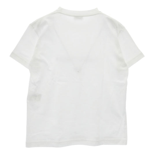 BALENCIAGA バレンシアガ 612964 TIV54 New Copyright ニューコピーライトロゴ スモールフィット 半袖 Tシャツ カットソー ホワイト系 M【中古】