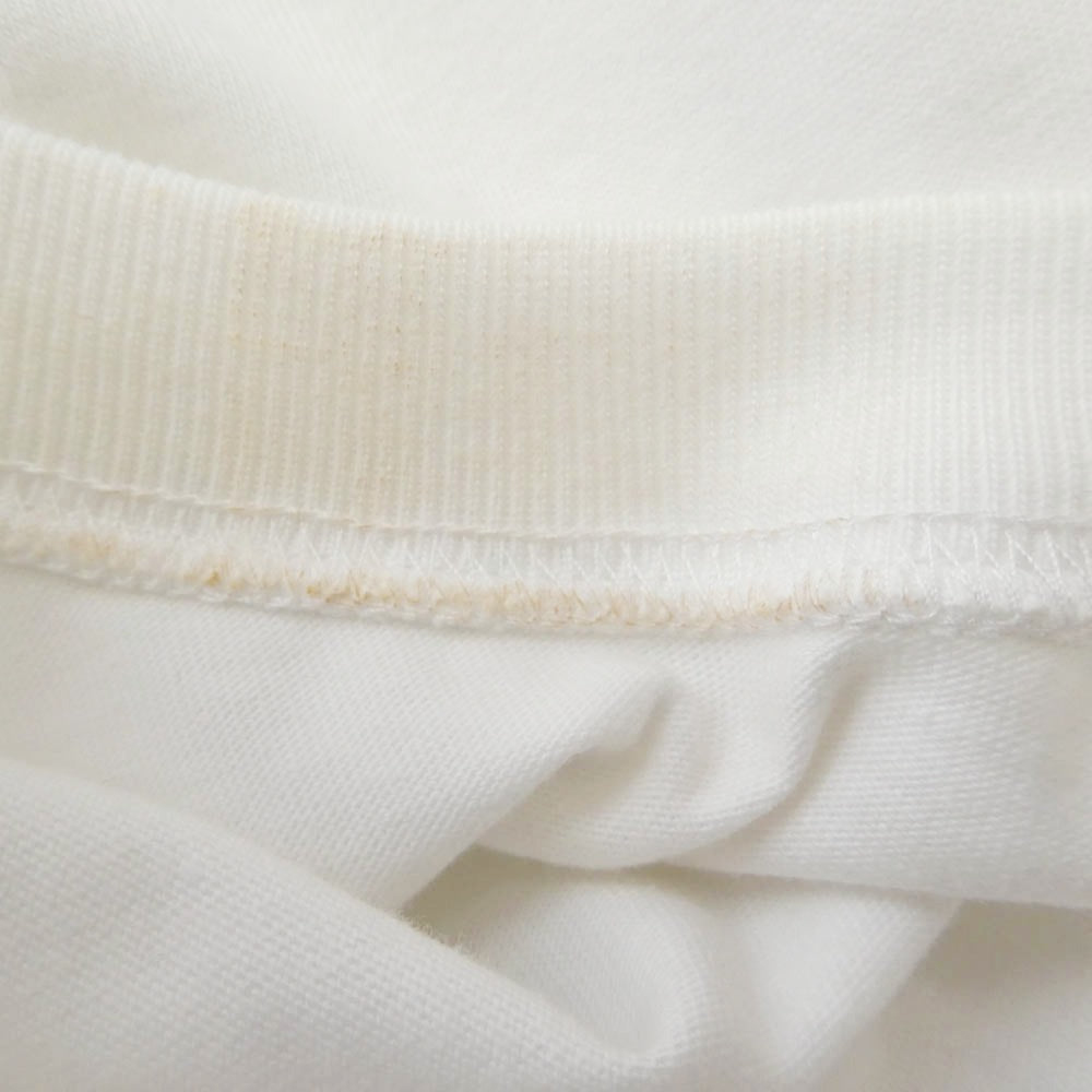 BALENCIAGA バレンシアガ 612964 TIV54 New Copyright ニューコピーライトロゴ スモールフィット 半袖 Tシャツ カットソー ホワイト系 M【中古】