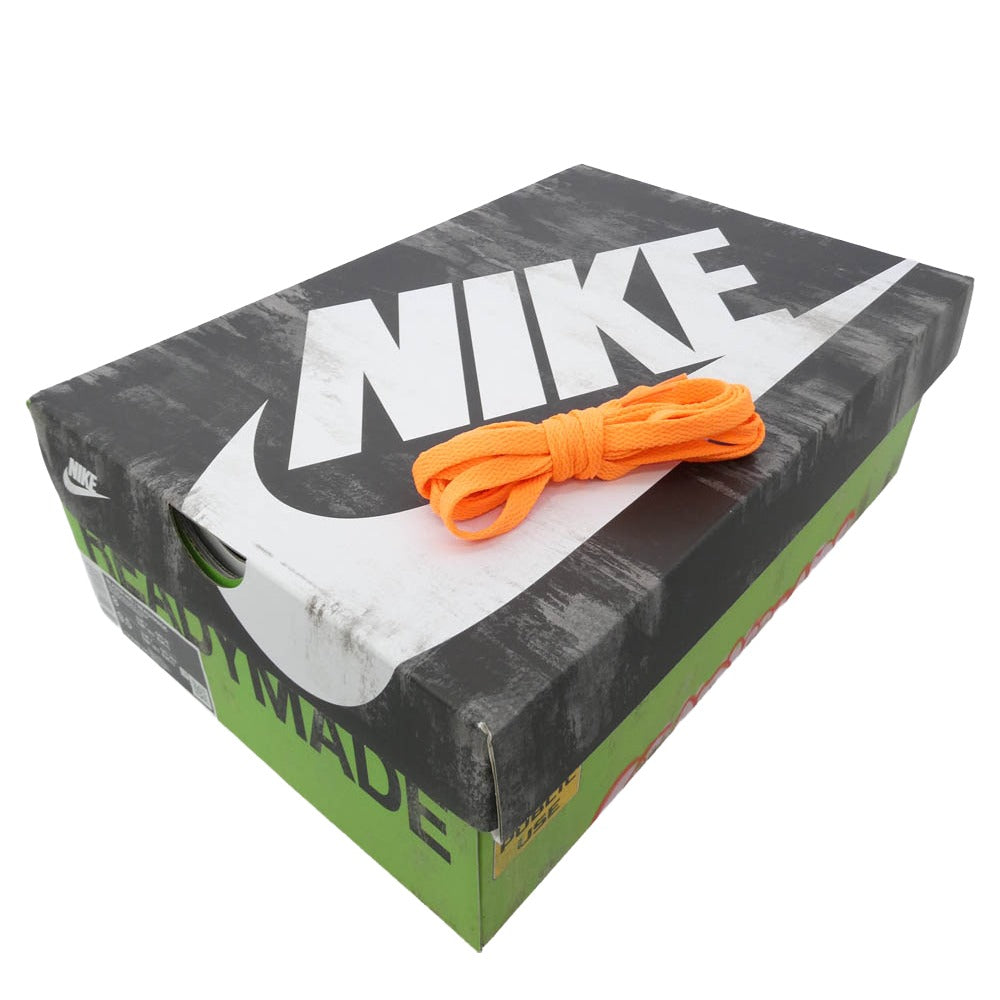 NIKE ナイキ READY MADE レディメイド CZ3589-100 × READYMADE レディメイド BLAZER MID WHITE ブレーザー ミッド ハイカットスニーカー ホワイト系 グレー系 26.5cm【新古品】【未使用】【中古】
