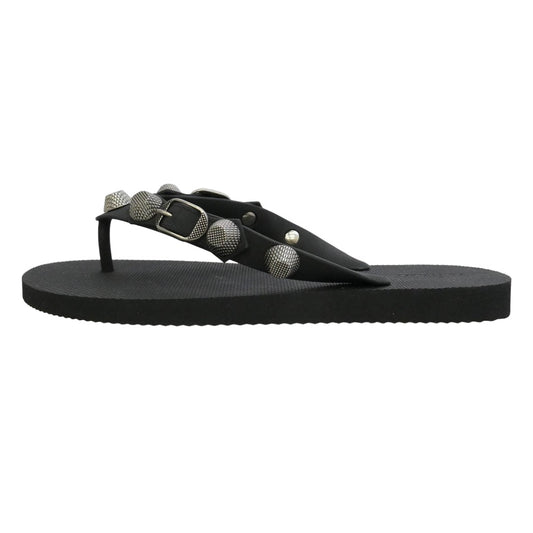 BALENCIAGA バレンシアガ 784853 W1TA2 CAGOLE カゴール サンダル ブラック系 37【新古品】【未使用】【中古】