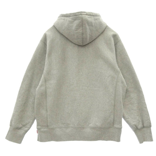 Supreme シュプリーム 20AW S Logo Hooded Sweatshirt エス ロゴ フーデッド スウェットシャツ プルオーバー パーカー フーディー グレー系 M【中古】