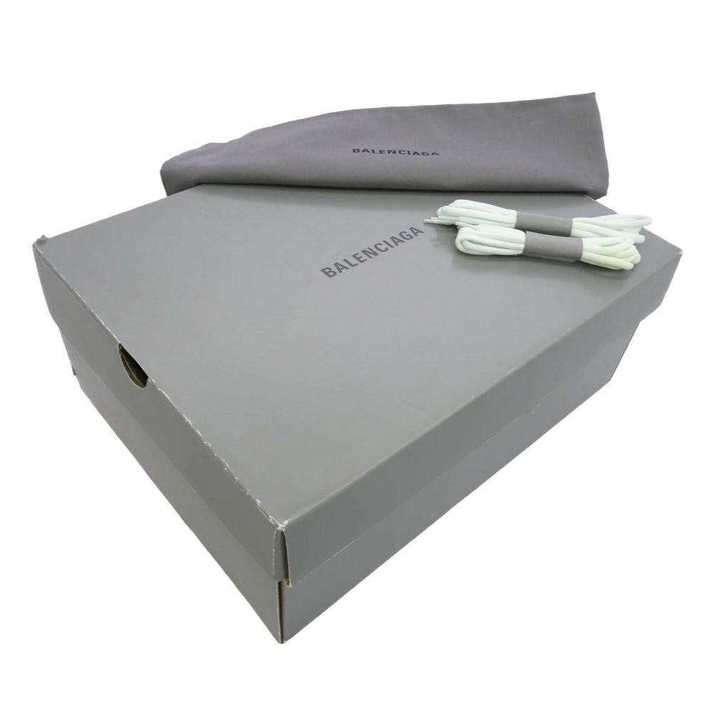 BALENCIAGA バレンシアガ 542436 track trainer トラック スニーカー ホワイト系 38【新古品】【未使用】【中古】