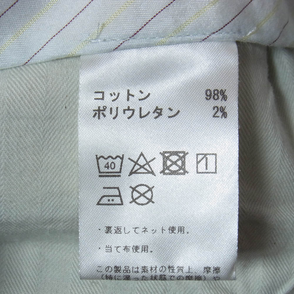 BEAMS ビームス 21-23-1218-081 ビームスF ジェルマーノ シャンブレーパンツ インディゴブルー系 48【中古】