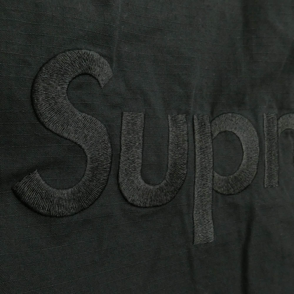 Supreme シュプリーム 23AW × UMBRO アンブロ Cotton RipstopTrack Jacket コットンリップストップ トラック ジャケット ブラック系 XL【美品】【中古】