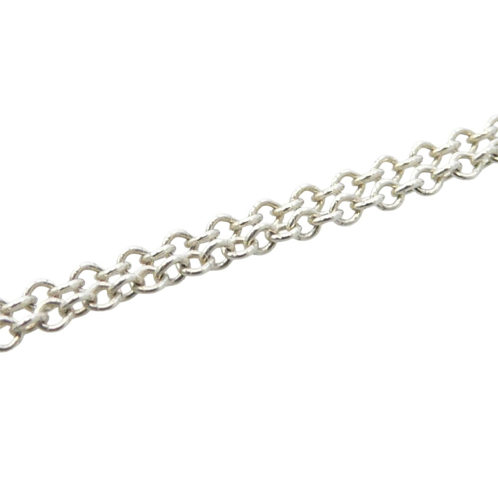 TIFFANY&Co. ティファニー Ag925 ロゴプレート シルバー ネックレスチェーン シルバー系【中古】