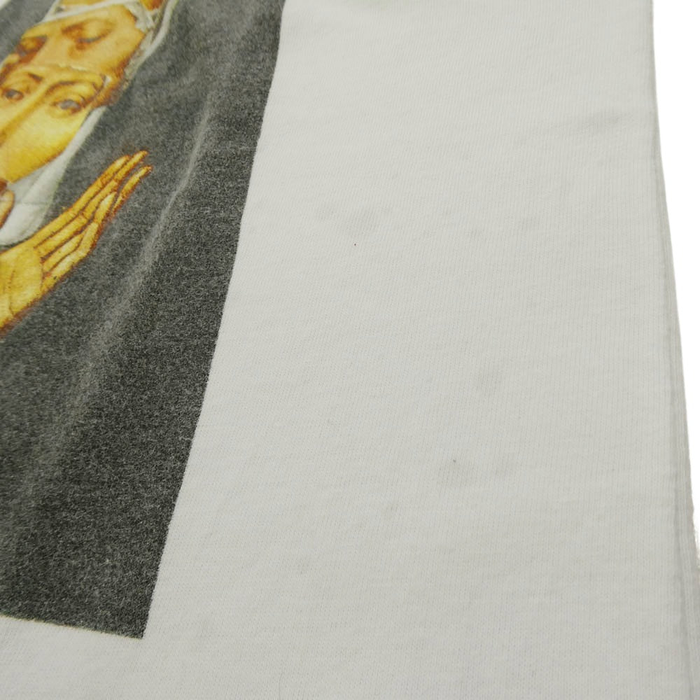 Supreme シュプリーム 17SS Nun L/S Tee 修道女 プリント Tシャツ 長袖 ホワイト系 S【中古】