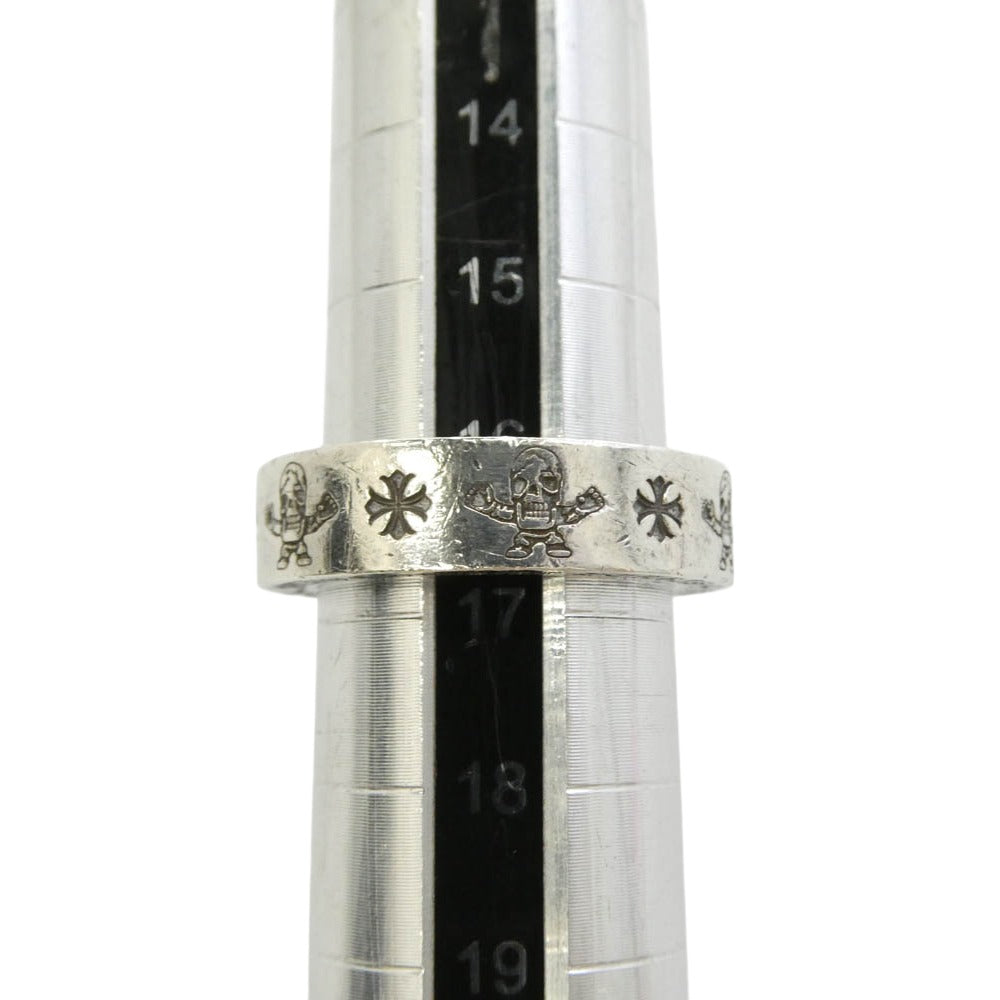 CHROME HEARTS クロムハーツ(原本無) 6㎜ SPACER FOTI スペーサーフォティ ハリスティータ リング シルバー系 16.5号【中古】