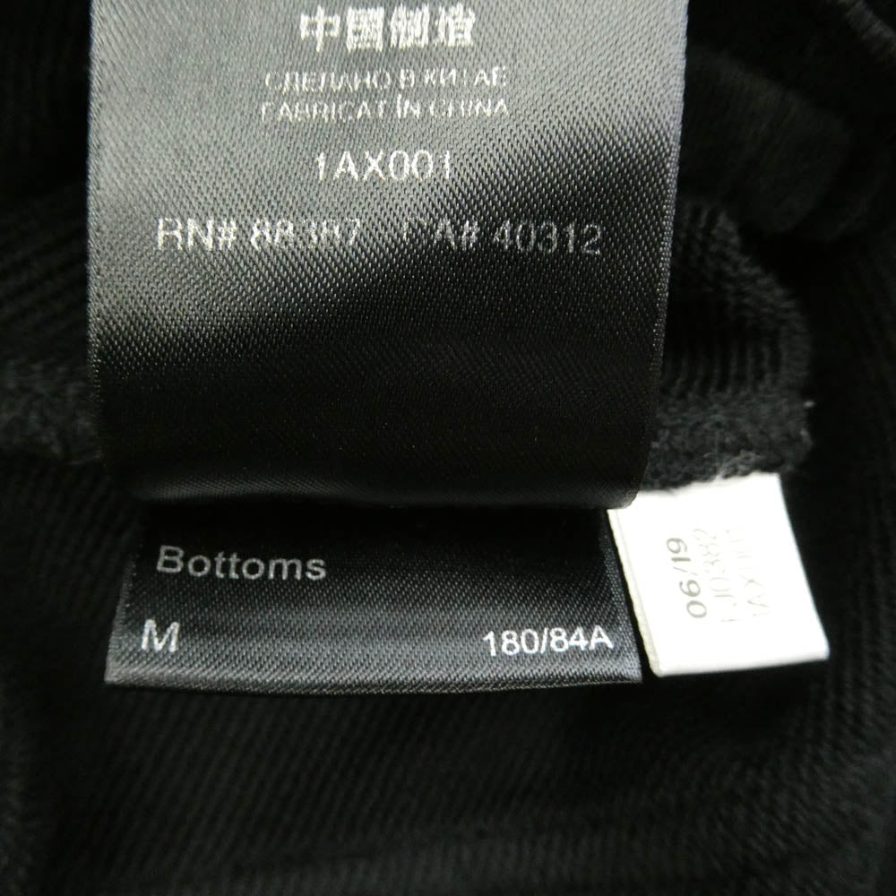 Y-3 Yohji Yamamoto ワイスリー ヨウジヤマモト FJ0382 3 STP French terry Cuff pants フレンチテリー カフス トラック パンツ ブラック系 M【中古】