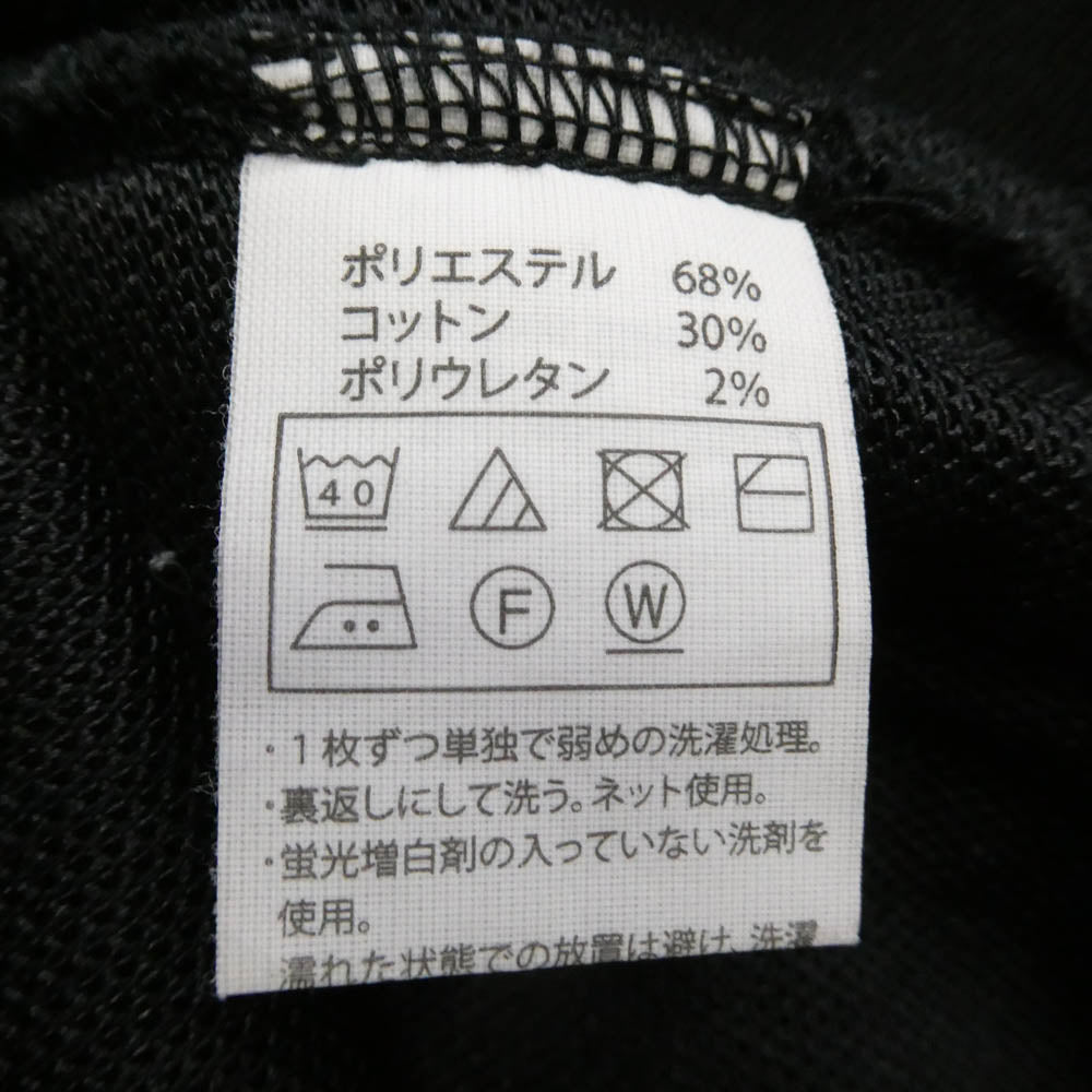 T/C Seed Stitch Training Pants サイドステッチ トラック パンツ ブラック系 M【中古】