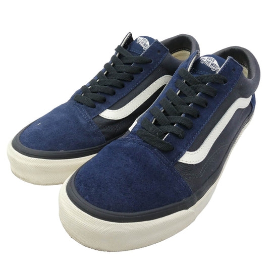 WTAPS ダブルタップス VANS バンズ VN0A36C8U9X × VANS OG Old Skool LX Dress Blue バンズ OG オールドスクール LX ドレス ブルー ネイビー系 27.5cm【中古】