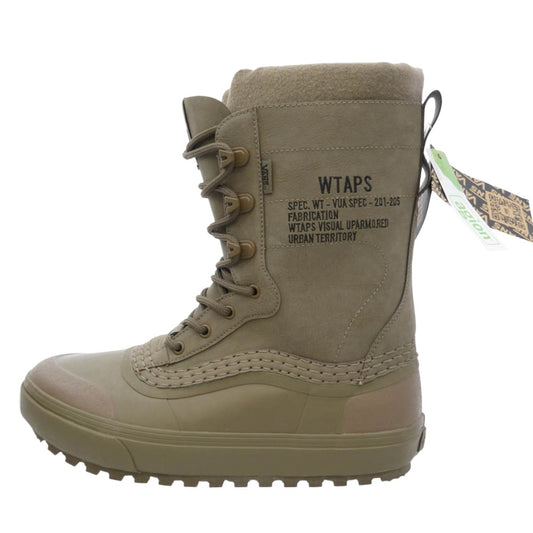 WTAPS ダブルタップス VANS バンズ 22AW 222BWVND-FWW02S × Vans Vault By Vans Women's Standard Snow MTE Coyote Brown ボルト バイ バンズ ウィメンズ スタンダード スノー MTE コヨーテ ブラウン マウンテンブーツ バンズ チャコール系 27.5cm【美品】【中古】