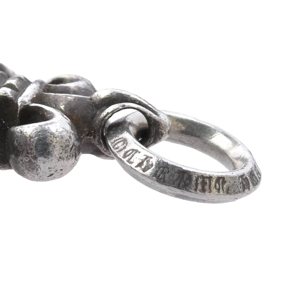 CHROME HEARTS クロムハーツ(原本無) BS FLUER CHARM BSフレアチャーム ペンダントトップ シルバー系【中古】