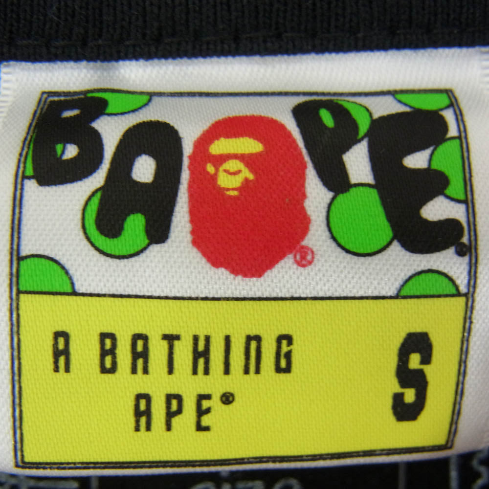 A BATHING APE アベイシングエイプ 14SS FUJI ROCK FESTIVAL 2014 フジロック 2014年 Tシャツ 半袖カットソー ブラック系 S【中古】