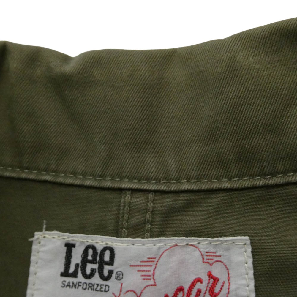 Lee リー カバーオール コットン ジャケット カーキ系 M【中古】