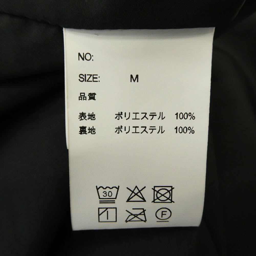 タトゥースタジオヤマダ POLYESTER OXFORD COACH JACKET ポリエステル オックスフォード コーチジャケット ブラック系 M【中古】