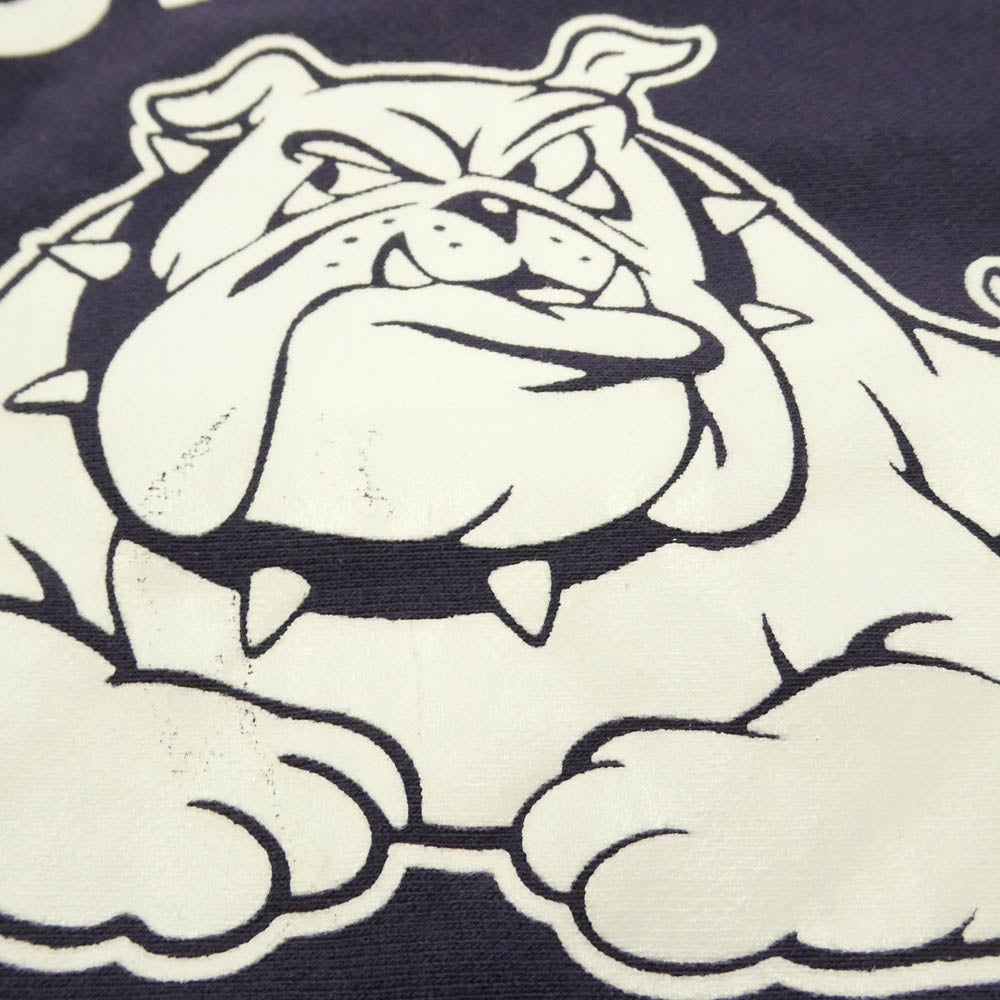 Champion チャンピオン PRODUCTS REVERSE WEAVE MAPLEWOOD 242 BULLDOGS 単色タグ リバースウィーブ プルオーバー パーカー フーディー パープル系 S【中古】