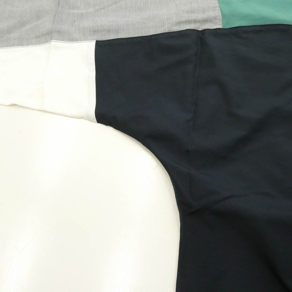 N.HOOLYWOOD エヌハリウッド 19SS 191-SH03-013 パネル切替 クルーネック プルオーバー シャツ マルチカラー系 38【中古】