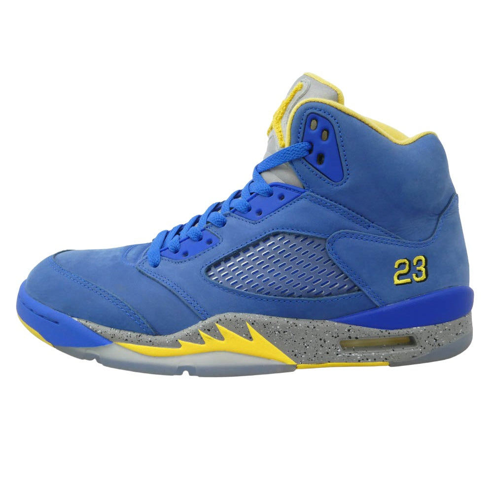 NIKE ナイキ CD2720-400 Air Jordan 5 JSP Laney エアジョーダン5 JSP レイニー スニーカー ブルー系 29cm【中古】 NIKE ナイキ CD2720-400 Air Jordan 5 JSP Laney エアジョーダン5 JSP