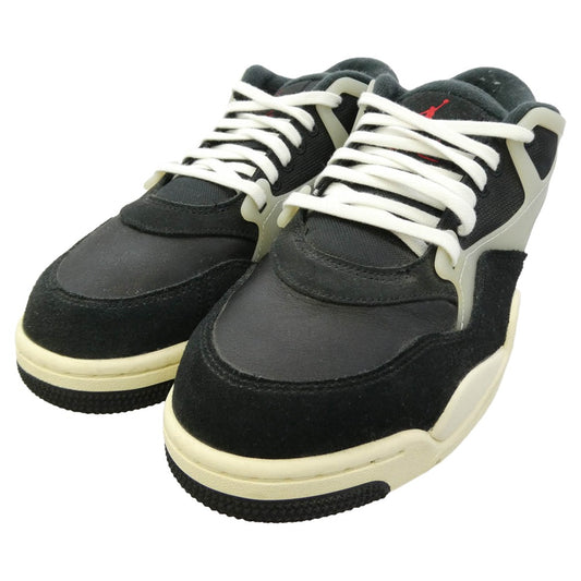 NIKE ナイキ FQ7939-006 Air Jordan 4 RM Black Sail エアジョーダン4 RM ブラック セイル スニーカー ブラック系 オフホワイト系 27.5cm【中古】