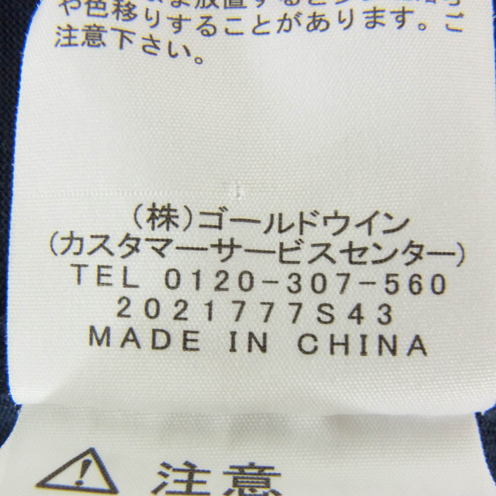 THE NORTH FACE ノースフェイス NT82287 L/S Activity Patch Logo Tee アクテビティ パッチ ロゴ 長袖 Tシャツ カットソー ネイビー系 L【中古】
