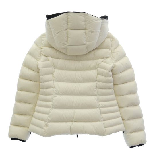 MONCLER モンクレール H20931A00093 53132 HERBE エルブ フードロゴ ダウン ジャケット ホワイト系【中古】
