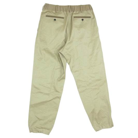 Sacai サカイ 22AW 23-03147M Cotton Chino Pants ドローストリング トラウザーズ パンツ カーキ系 2【中古】