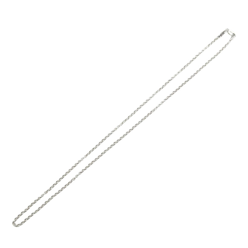 CHROME HEARTS クロムハーツ（原本有） ROLL CHAIN NECKLACE 18インチ