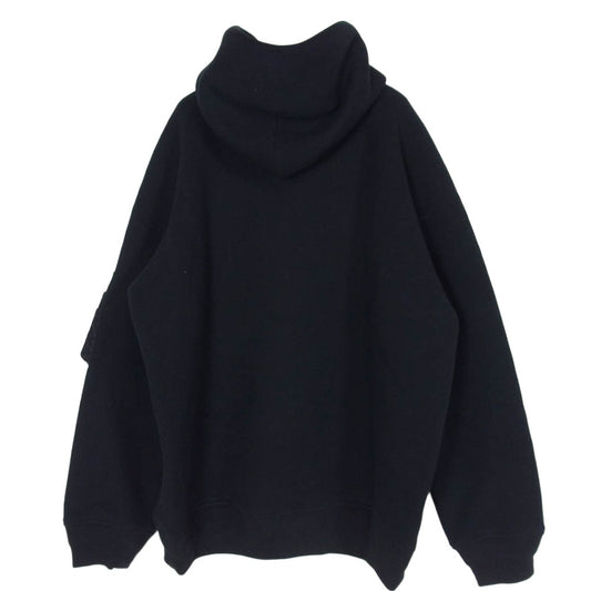 Sacai サカイ 25-03788M Sponge Sweat Hoodie 再構築 MA-1ドッキング スポンジスウェット ジップパーカー ブラック系 S 2【中古】