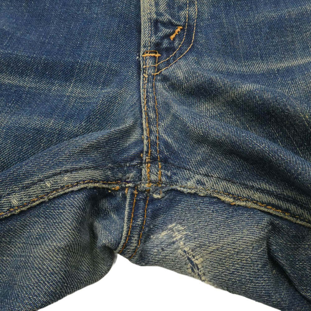 Levi's リーバイス Vintage ヴィンテージ 60s 黒タブ 605 606 BIG E 並行ステッチ 巻縫い ボタン裏S gripperジッパー デニム パンツ ブルー系【中古】