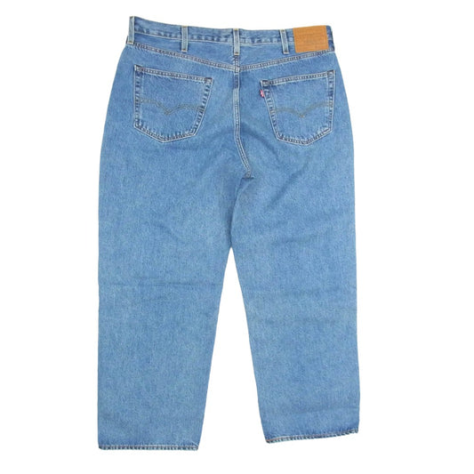 Levi's リーバイス PREMIUM 568 ルーズストレート デニムパンツ ジーンズ W38 L30 インディゴブルー系 38【中古】