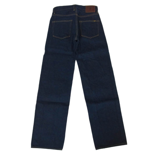 ONI DENIM 鬼デニム ONI200ZR-OLV Secret Denim weft Olive Wide Straight 20oz シークレットデニム 緯糸オリーブ ワイドストレート デニム パンツ W30 インディゴブルー系 30【極上美品】【中古】