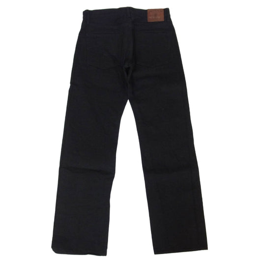 ONI DENIM 鬼デニム ONI288ZR-BKBK 20oz シークレット ブラックデニム レギュラーストレート デニム パンツ W34 ブラック系 34【極上美品】【中古】