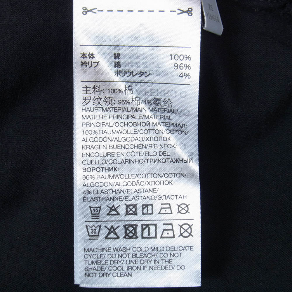 Y-3 Yohji Yamamoto ワイスリー ヨウジヤマモト 23ss HY1271 LOGO GFX TEE ロゴグラフィック Tシャツ ブラック系 XS【中古】