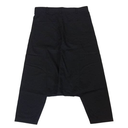 BLACK COMME des GARCONS ブラックコムデギャルソン 1C-P008 AD2015 サルエルパンツ ウール ブラック系 XS【中古】
